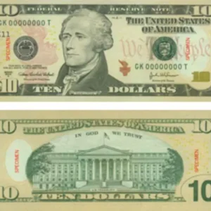 Buy USD $10 Bills Online